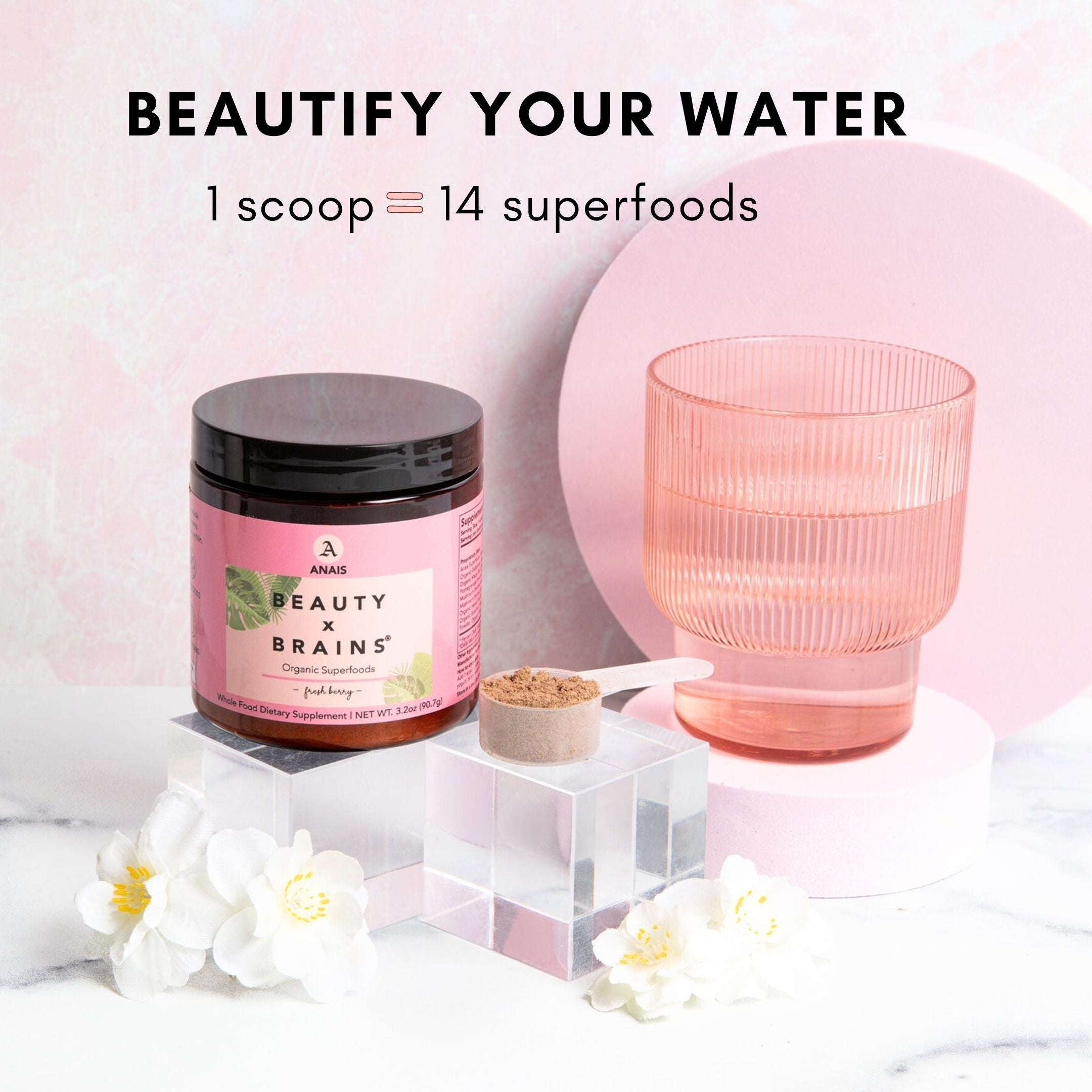 Anais beauty superfoods, organic, vegan, plant-based