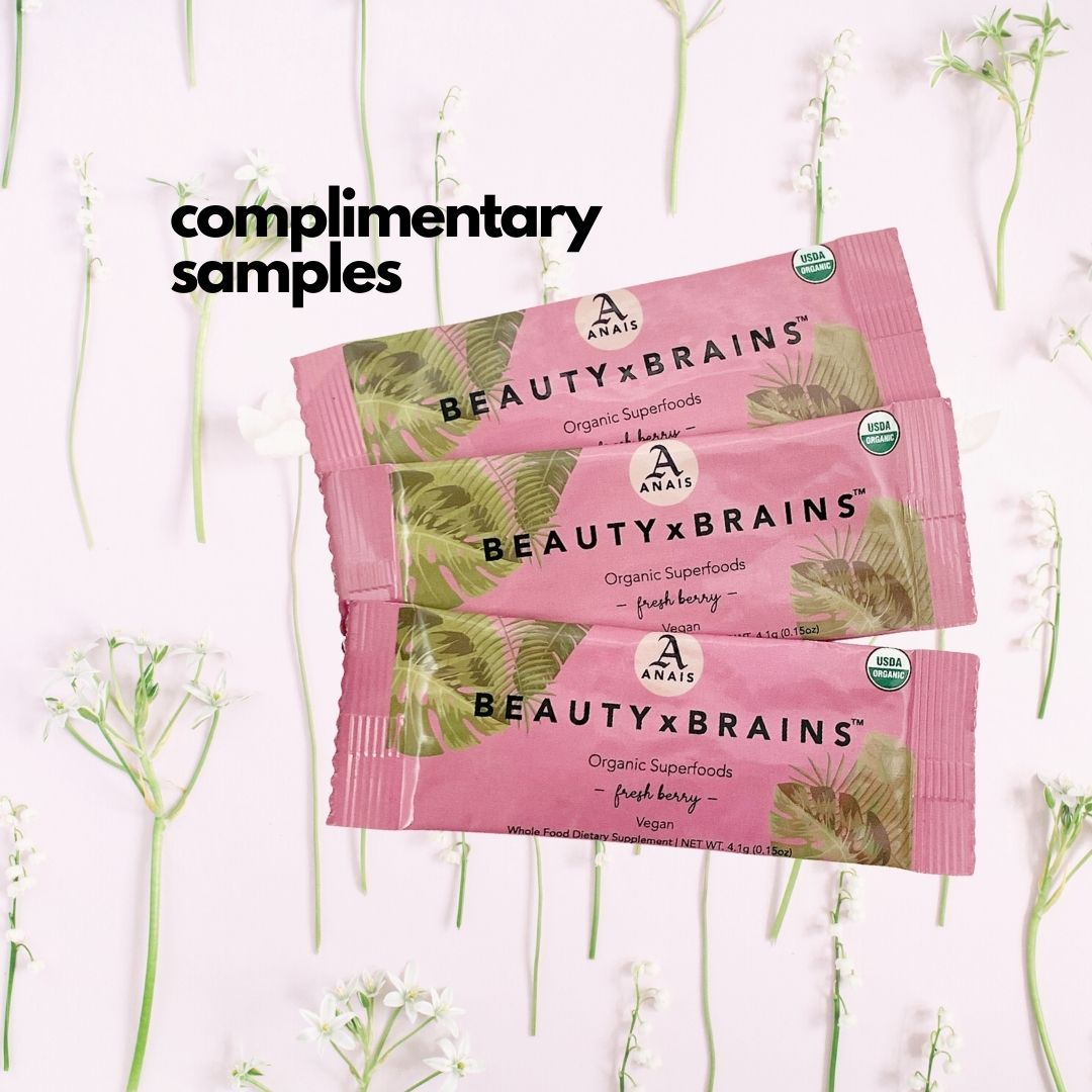 Free samples of inner beauty superfoods for healthy skin