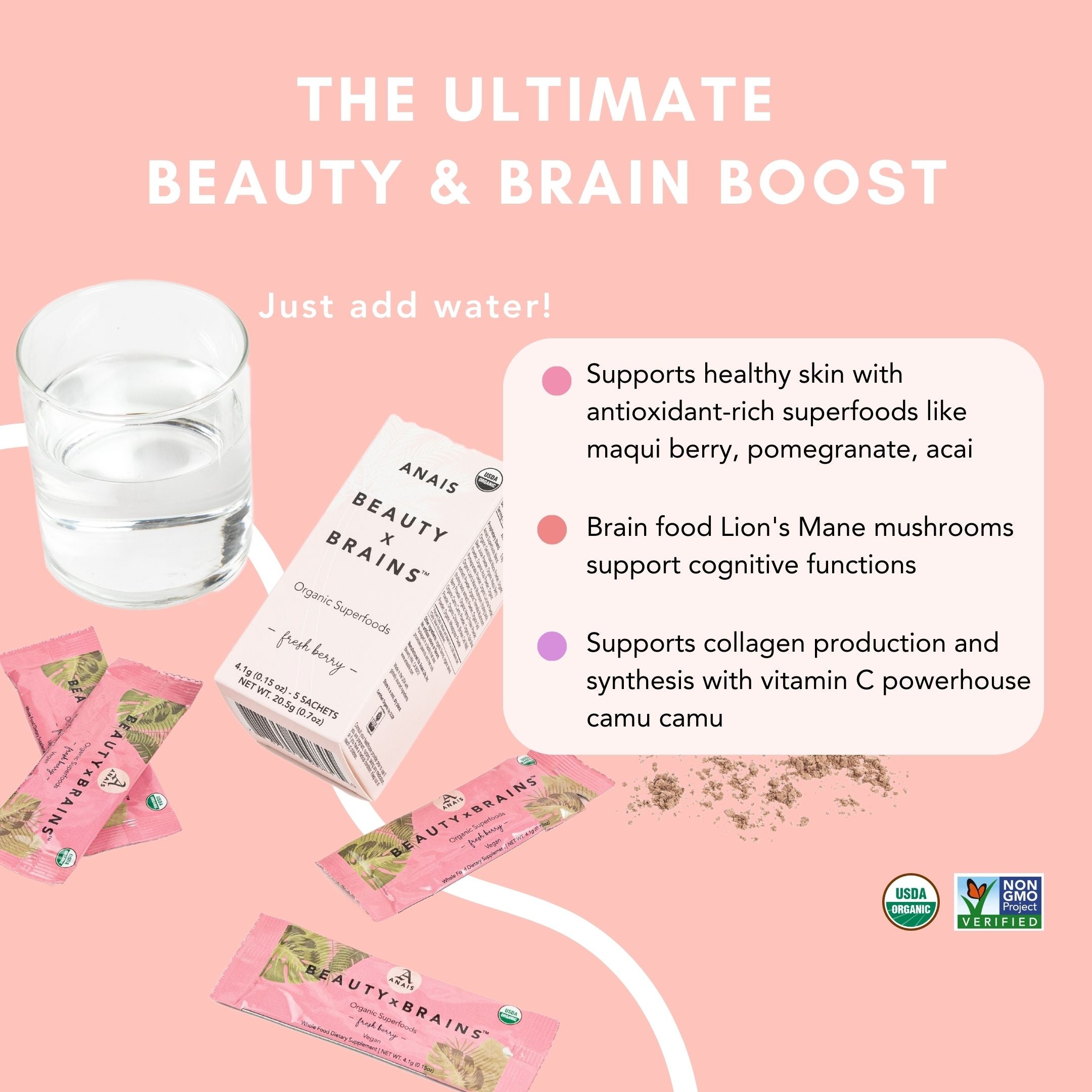 Beauty Sachets (box of 5 single sachets)