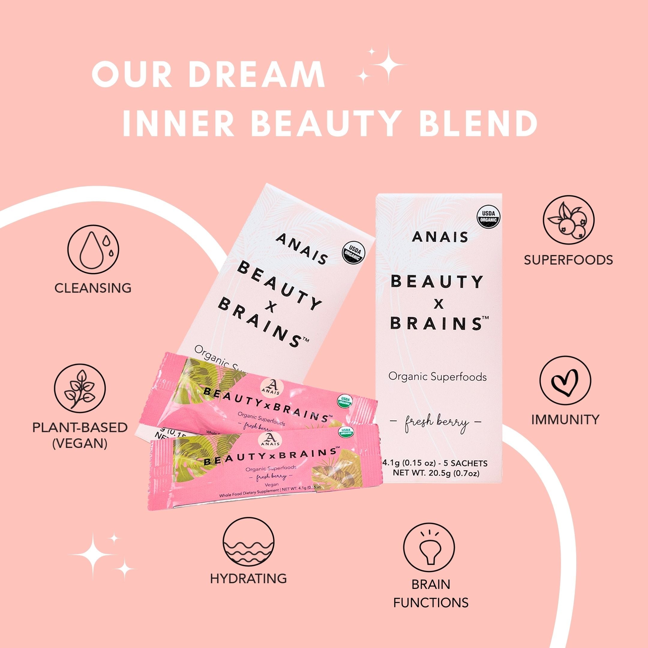 Beauty Sachets (box of 5 single sachets)