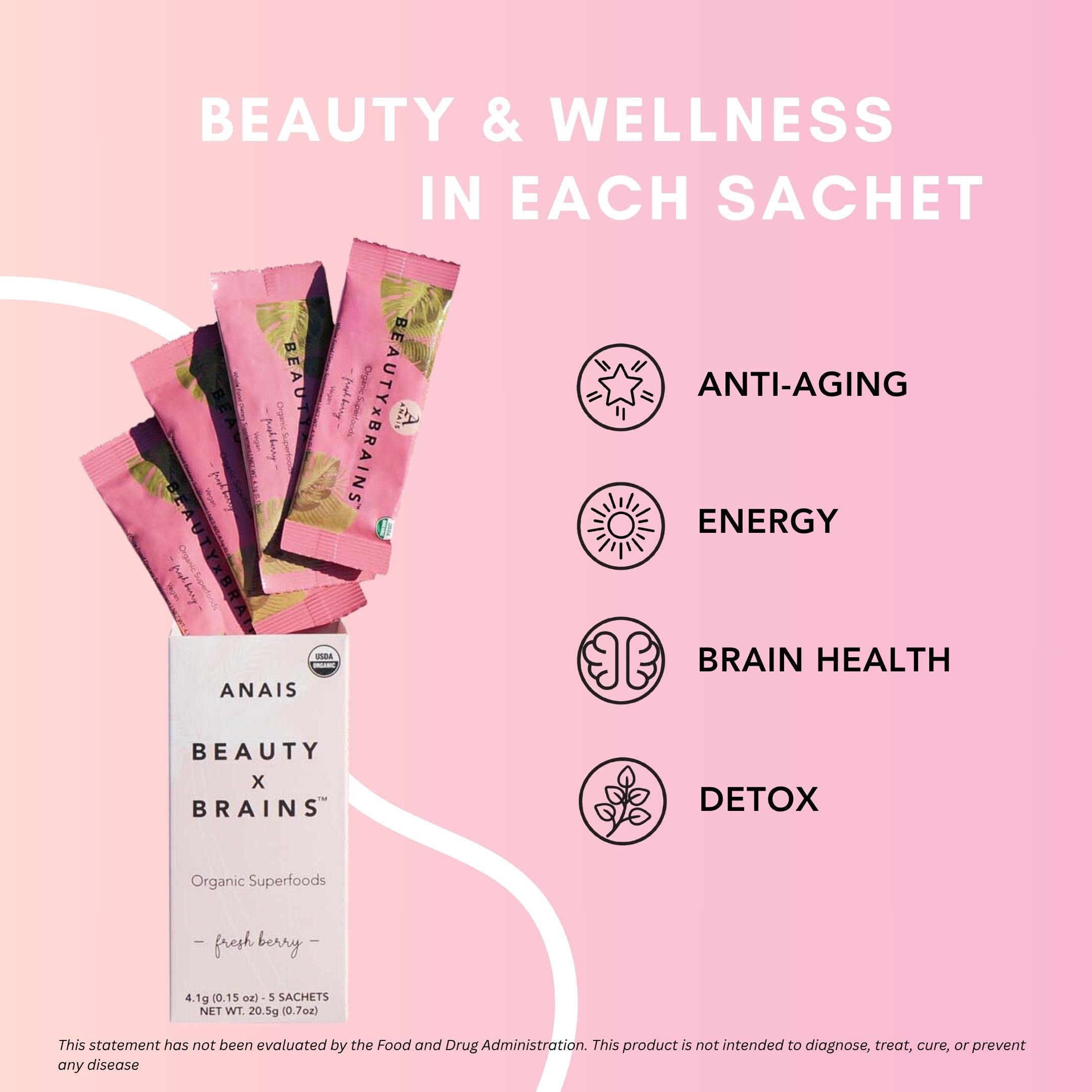 Beauty Sachets (box of 5 single sachets)