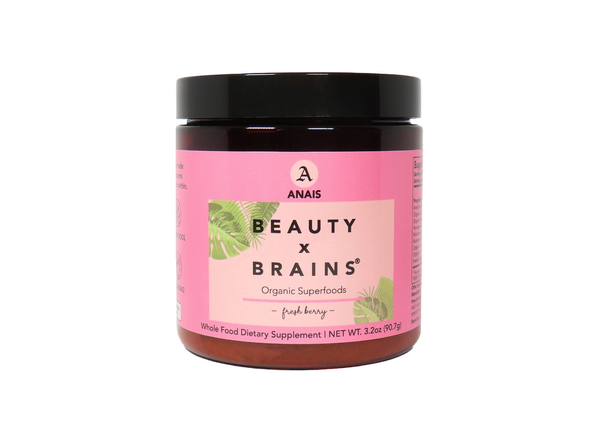 BEAUTY x BRAINS® jar (Fresh Berry)